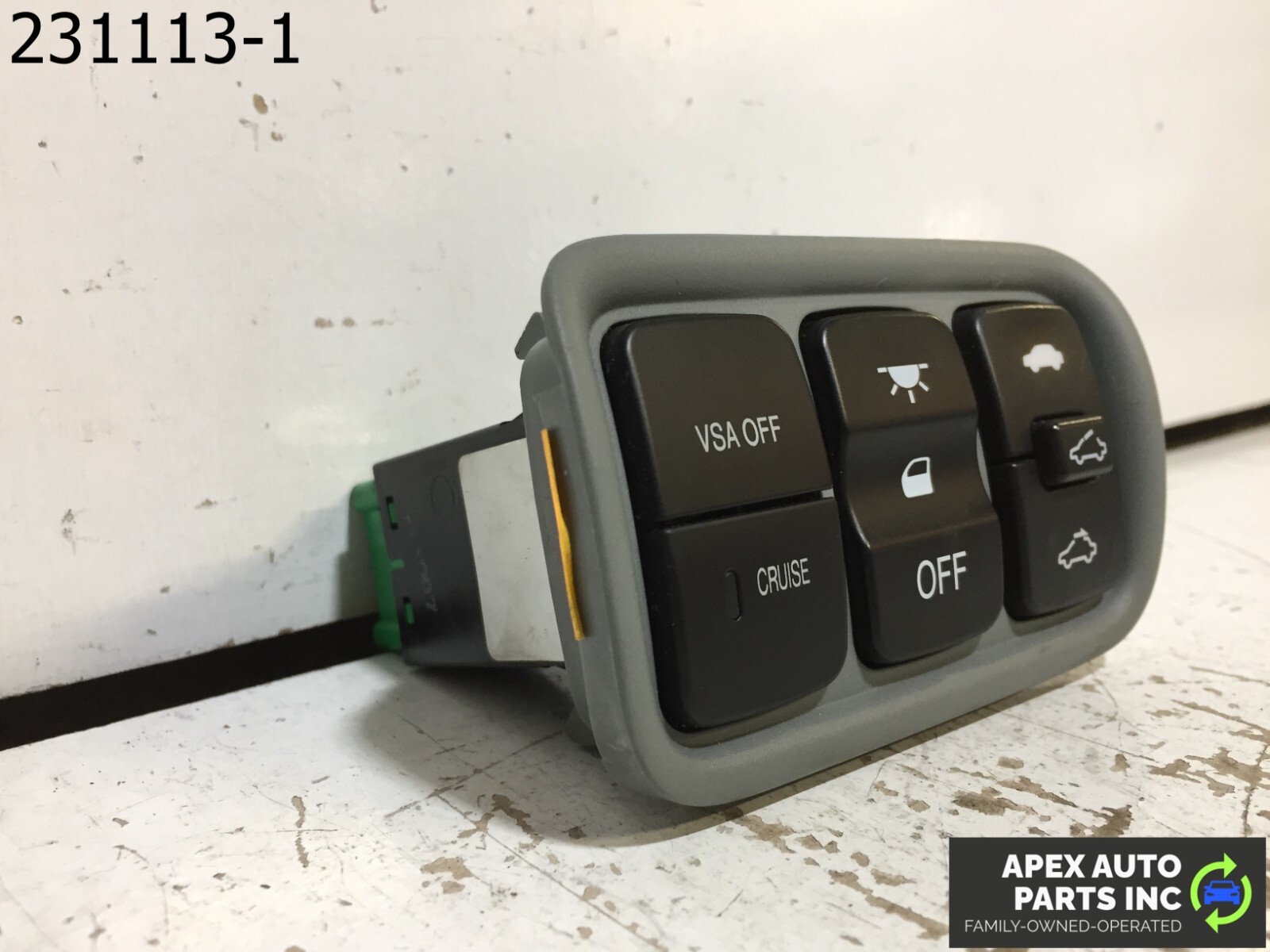 OEM 2005 Honda Pilot Cruise On Off VSA Sunroof Switch - Image 3