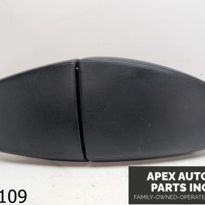 OEM 2006 BMW 650i 4.8L Center Console Armrest Cover Lid Black