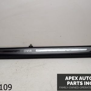 OEM 2006 BMW 650i 4.8L Front Right DOOR SILL / Scuff Plate