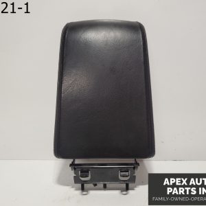 OEM 2006 Cadillac SRX 3.6L Center Console Arm Rest Armrest Lid Black Leather