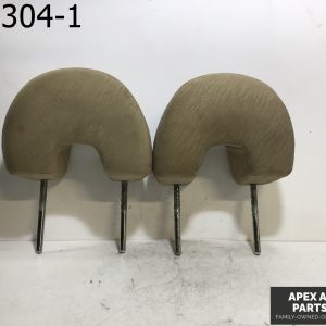 OEM 2006 Honda Civic Front Seat Headrest Head Rests Black Leather