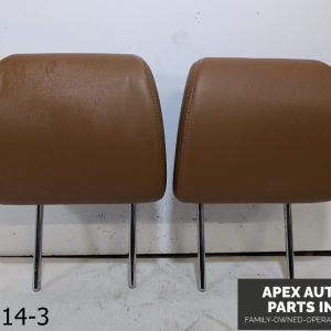 OEM 2006 Infiniti M35 3.5L FRONT SEAT LEATHER HEADREST SET BEIGE