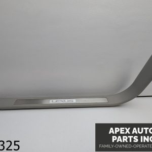 OEM 2006 Lexus RX 400h 3.3L FRONT RIGHT SIDE DOOR SILL TRIM SCUFF PLATE W LAMP