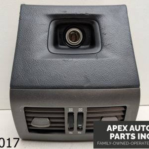 OEM 2007-2009 Lexus LS460 Center Console Arm Rest Rear AC Air vent with socket