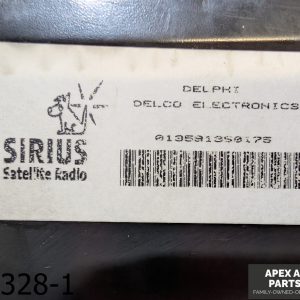 OEM 2007-2009 Mercedes E350 3.5L Sirius Satellite Radio Receiver Module Unit