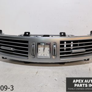 OEM 2007-2009 Mercedes S550 W216 5.5L CENTER A/C DASH AIR VENTS CLOCK