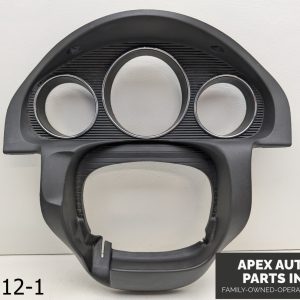 OEM 2007-2009 Saturn Aura Hybrid speedometer gauge cluster bezel trim cover hood