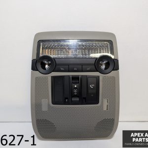 OEM 2007-2010 BMW X5 3.0L FRONT OVERHEAD SWITCH UNIT ROOF DOME MAP LIGHT PANEL