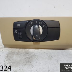 OEM 2007-2010 BMW X5 3.0L HEADLIGHT FOG LIGHT DIMMER CONTROL SWITCH 913472802