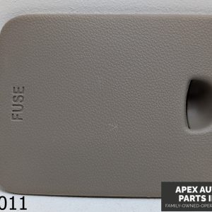 OEM 2007-2010 Hyundai Entourage 3.8L Interior Fuse Box Cover Access Panel GRAY