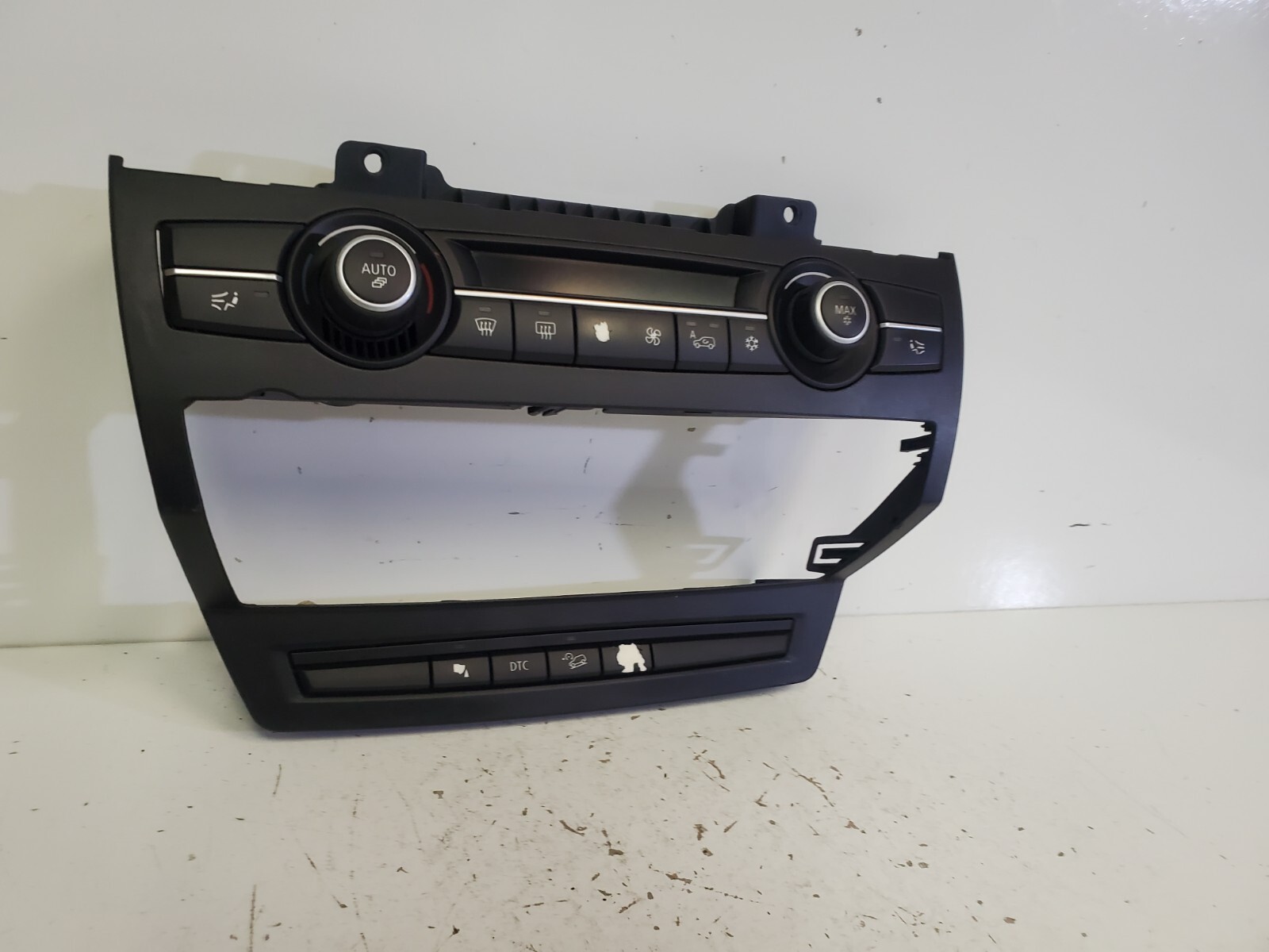 OEM 2007-2013 Bmw X5 AC Heater Climate Control Temperature Panel Trim - Image 3
