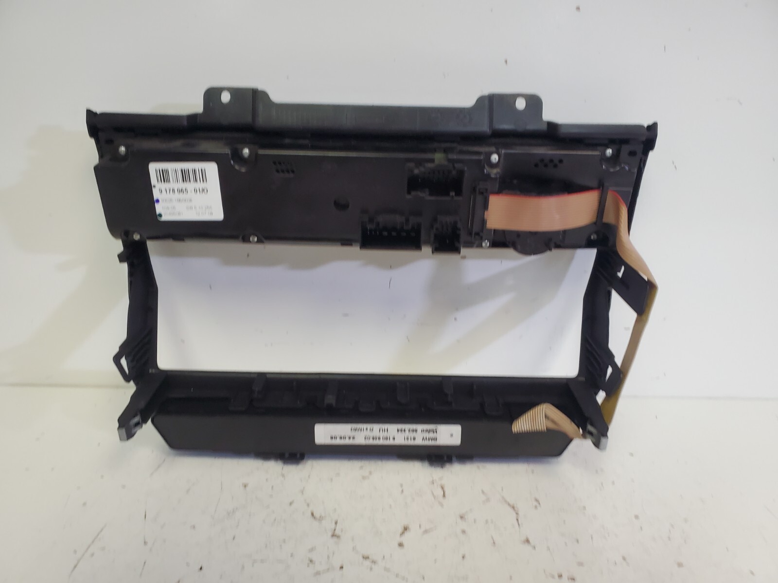 OEM 2007-2013 Bmw X5 AC Heater Climate Control Temperature Panel Trim - Image 5