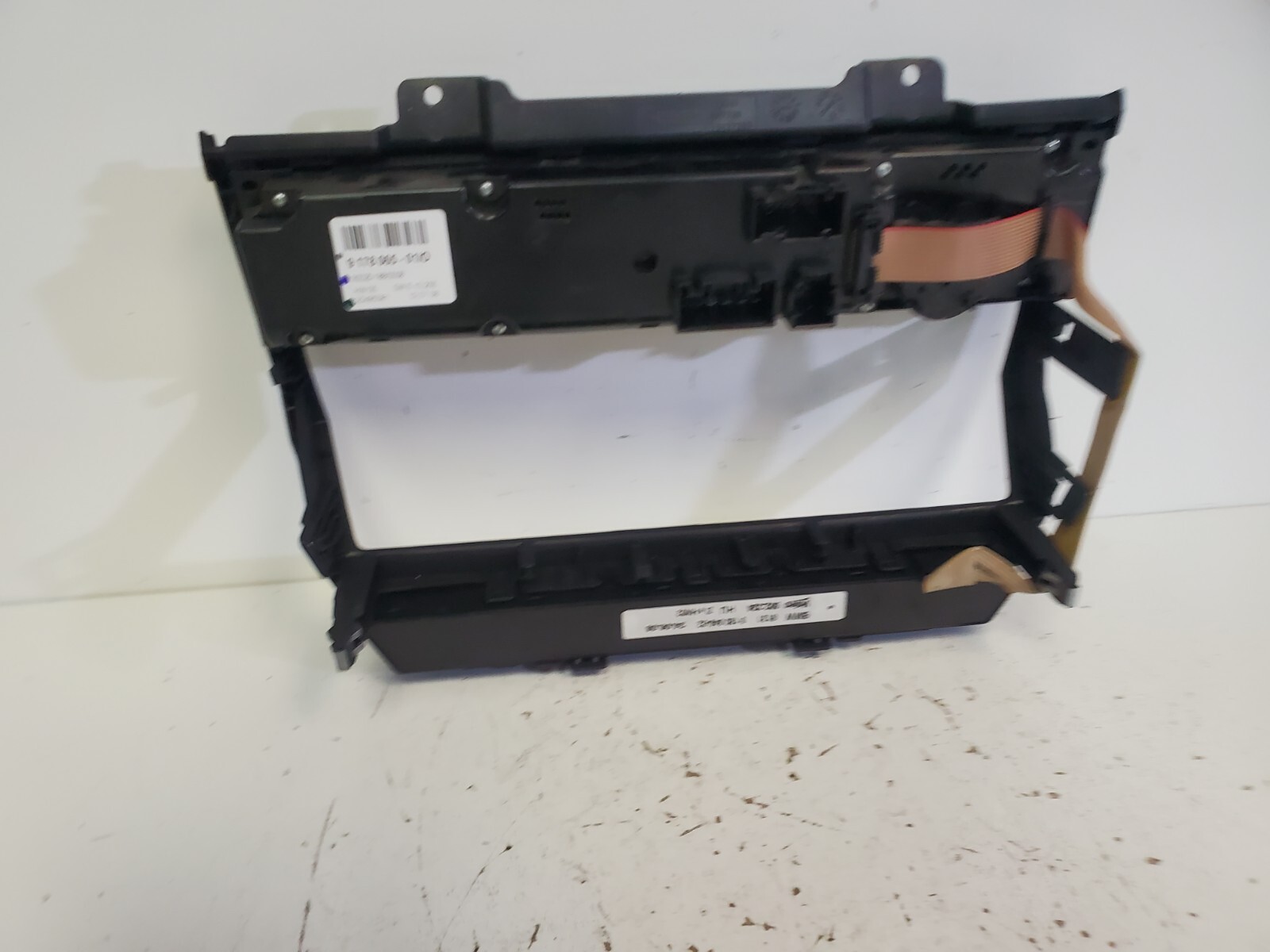 OEM 2007-2013 Bmw X5 AC Heater Climate Control Temperature Panel Trim - Image 6