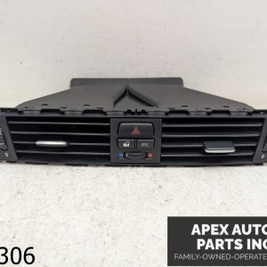 OEM 2007 BMW 328xi Wagon FRONT CENTER AIR HEAT AC VENT GRILLE UNLOCK DTC SWITCH