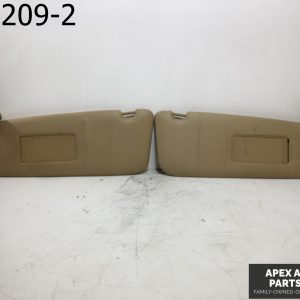 OEM 2007 BMW 525xi E60 Left Right Front Passenger Driver Sun Visor Sunvisor Set