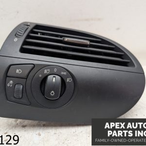 OEM 2007 BMW 650I 4.8L HEADLIGHT SWITCH DIMMER FOG LIGHT W Air Vent
