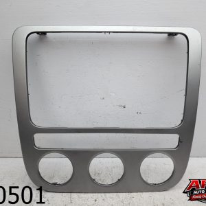 OEM 2007 Volkswagen Eos 3.2L Center DASH TRIM Radio Climate Control Bezel Silver