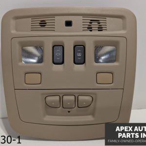 OEM 2008-2014 Cadillac CTS 3.6L Overhead Console Sunroof Homelink Lights Dome