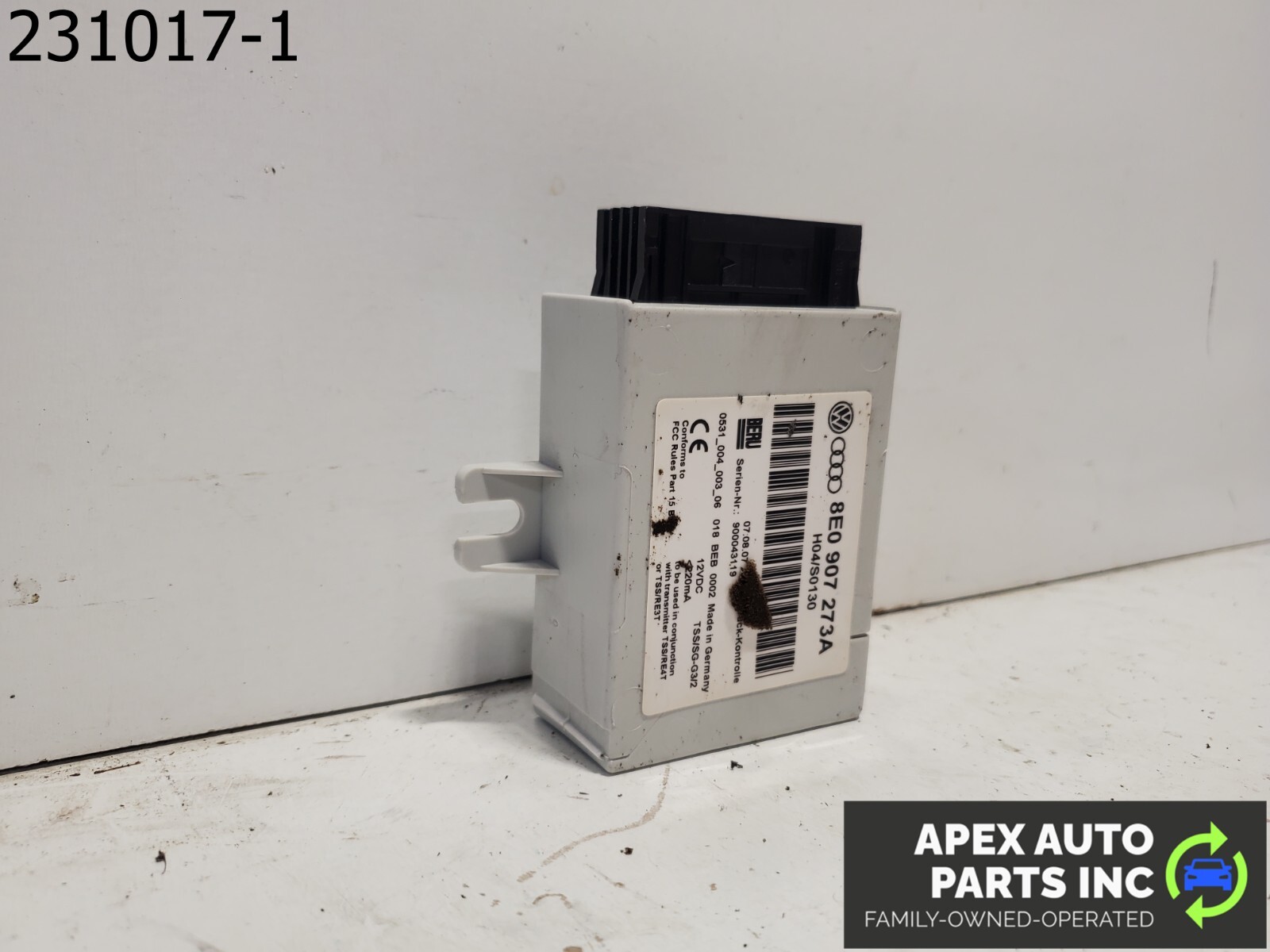 OEM 2008 Audi A4 Tire Pressure Computer Control Module 8E0907273A - Image 4