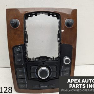 OEM 2008 Audi Q7 3.6L CENTER CONSOLE SHIFTER BEZEL TRIM W/ SWITCH CONTROL