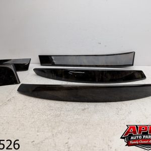 OEM 2008 BMW X3 3.0L DASH WOOD TRIM PIECE SET