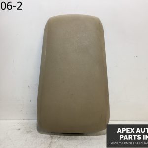 OEM 2008 Ford Edge Center Console Beige Leather Armrest Lid Assembly