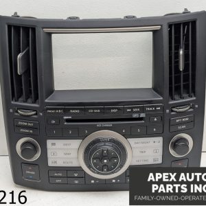 OEM 2008 Infiniti FX35 3.5L Radio Screen Panel Bezel Trim
