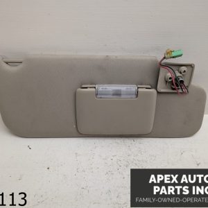 OEM 2008 Lincoln MKX 3.5L Sun Visor with Mirror & Illumination Right