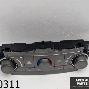OEM 2008 Toyota Highlander 3.5L Climate Control Panel Temperature Unit Heater
