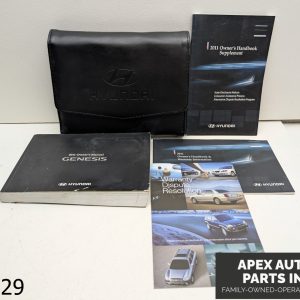 OEM 2009-2011 Hyundai Genesis 3.8L Owners Manual Service Guide Book Handbook