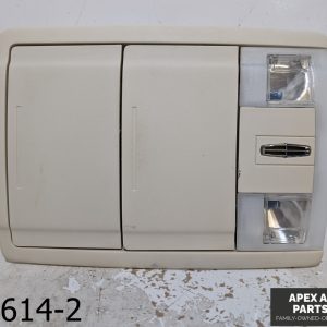 OEM 2009-2012 Lincoln MKS 3.7L overhead Console Dome Light W Storage