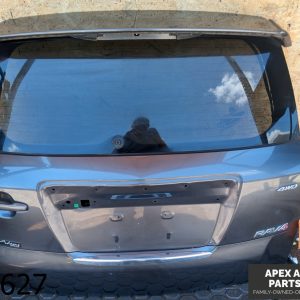OEM 2009-2012 Toyota RAV4 3.5L SPORT TRIM BACK DOOR TAIL GATE TRUNK LID HATCH