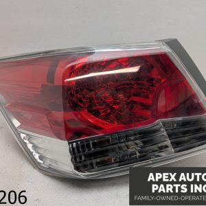OEM 2009 Honda Accord 2.4L Sedan Left Tail Light Outer Driver Side Lamp