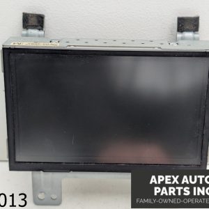 OEM 2009 Infiniti G37 G37x 3.7L Dash Information Navigation Display Screen
