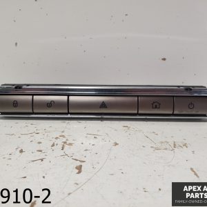 OEM 2009 Jaguar XF 4.2L HAZARD LOCK CONTROL SWITCH DASH
