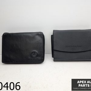 OEM 2009 Mercedes E320 3.0L Owner's Manual Book Case Black