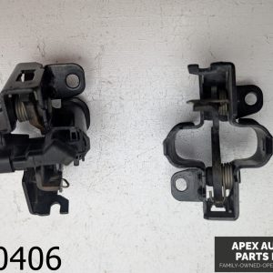 OEM 2009 Mercedes E320 3.0L right left engine hood lock latch set pair