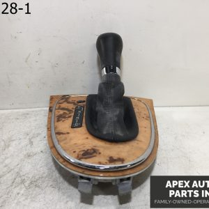 OEM 2009 Mercedes E350 Floor Shift Shifter Knob Boot Cover Trim Brown