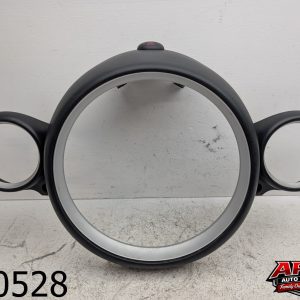 OEM 2009 Mini Cooper S 1.6L Speedometer Surround Ring Cover Bezel Trim