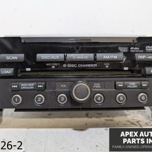 OEM 2010-2012 Acura RDX 2.3L Radio Disc-Receiver Unit Navigation