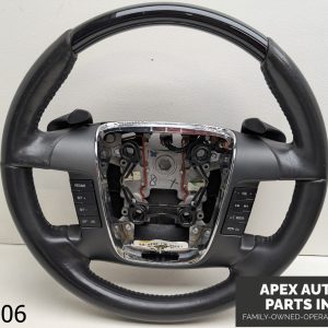 OEM 2010-2012 Ford Taurus 3.5L Steering Wheel Radio Cruise Control Leather