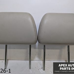 OEM 2010-2013 Infiniti G37 3.7L Sedan Front LH RH Headrest Black Leather Set