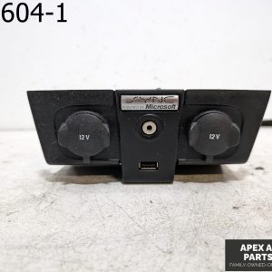OEM 2010 Ford Focus 2.0L  Dash Power Outlet Aux In Plug SYNC USB Port
