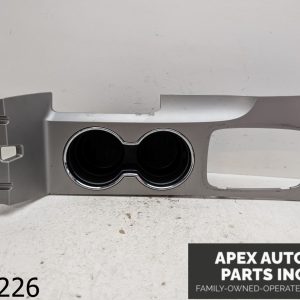 OEM 2010 Ford Fusion Hybrid 2.5L Center Console Trim Bezel Cup Holder Chrome