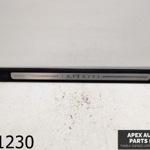 OEM 2010 Infiniti G37 3.7L Front Right Interior Door Sill Scuff Plate Trim
