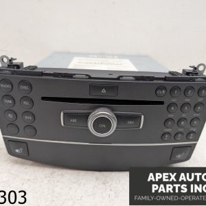 OEM 2010 Mercedes C300 3.0L AM/FM Radio CD Player Navigation Command Head Unit