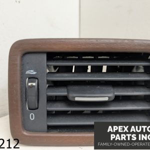 OEM 2010 Volvo S80 3.0L Front Left Driver Dash Air A/C HVAC AC Vent Wood Trim