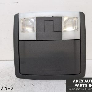 OEM 2011-2015 Ford Explorer 3.5L Black Overhead Roof Center Console Single Bin