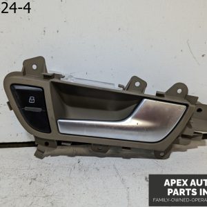 OEM 2011 Audi A4 2L REAR RIGHT INTERIOR DOOR HANDLE W/ LOCK