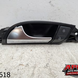 OEM 2011 Audi Q7 3.0L Front Left Door Interior Handle w/ Lock Switch